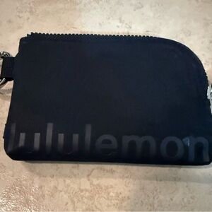 Lululemon Black Zippered Pouch